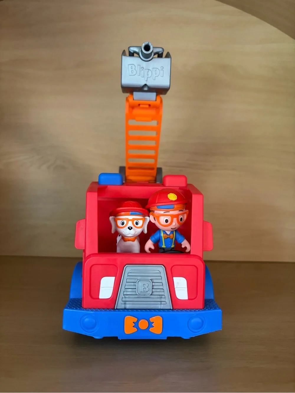 SOLD✨$12✨Blippi Fire Truck with Sound + Blippi Firefighter & Dog